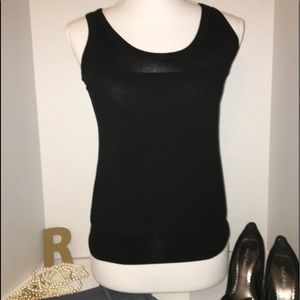 HONEY PUNCH - Sz: S - Black Sleeveless Shirt